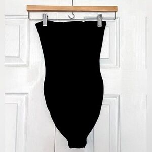 Norma Kamali One Shoulder Milo Swimsuit in Black